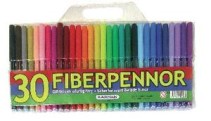 Fiberpennor, 30-pack