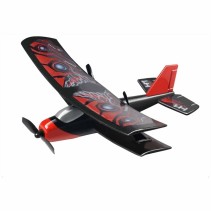 SilverLit, X-Twin Classic Trainer RTF, Radiostyrt flygplan, Röd/Svart