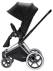 Cybex Priam 2016, Sittvagn, Chrome chassi/Trekking, Happy Black, Paket
