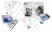 Disney Frozen, Aktivitetspaket, 16 delar