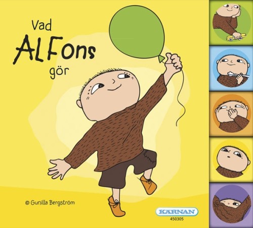 Alfons Åberg, Vad Alfons gör