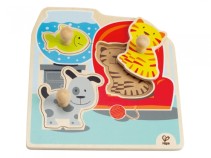 Hape, Mina Djur Knopp Pussel
