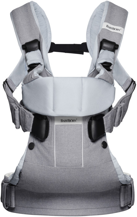 BABYBJÖRN, Bärsele One, Cotton Mix, Liten Gråsäl