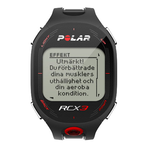 Polar RCX3M Pulsklocka Svart