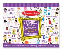 Melissa & Doug, Klistermärken, Mode, 600 st
