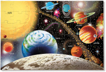 Melissa & Doug, Floor Puzzle, Solar System, 48 Pieces