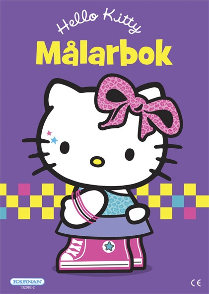 Hello Kitty Målarbok