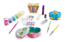 Melissa & Doug, Dekorera dina egna små askar, 3 st