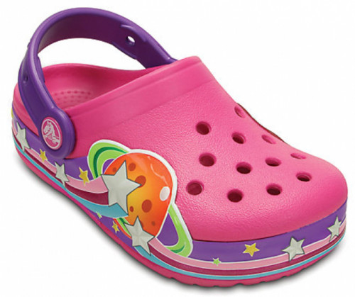 Crocs, Tofflor, Crocband Lights, Galactic