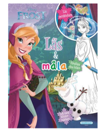 Disney Frozen, Läs & Måla