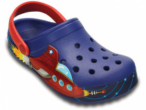 Crocs, Tofflor, Crocband Lights, Galactic