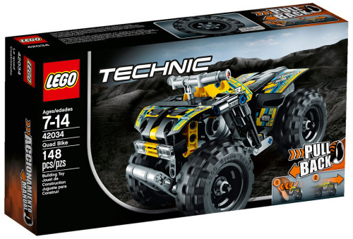 LEGO Technic 42034, Fyrhjuling