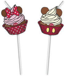 Disney Mimmi’s Cafe, Sugrör, 6 st