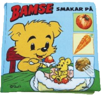 Bamse smakar på, tygbok