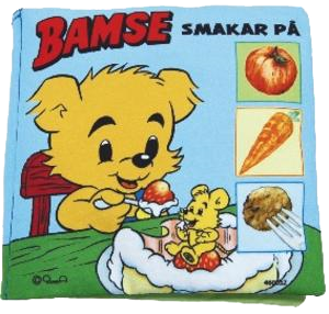 Bamse smakar på, tygbok