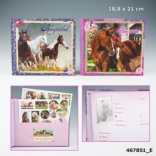 Horses Dreams Kompisbok