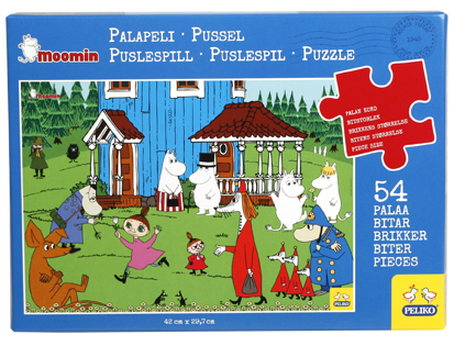 Mumin A3 Pussel, 54 bitar
