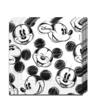 Disney Musse Pigg, Servetter 33×33 cm, 25 st
