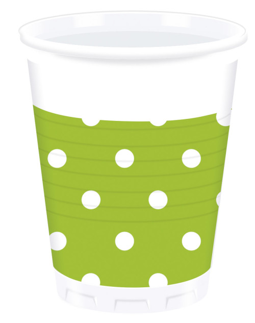 Mugg, 200 ml, Lime, 8 st