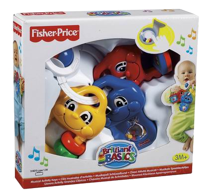 Fisher Price, Musiknycklar
