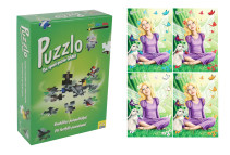 Puzzlo – Grön, 20 bitar, Älva