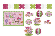 Tweet Baby Girl, Dekorationskit, 10 delar