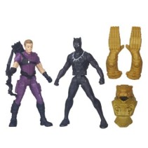 Marvel Avengers, Marvels Hawkeye Vs Black Panther, 6 cm