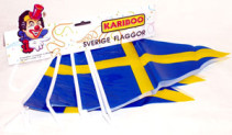 Sverigeflaggor, 11 flaggor