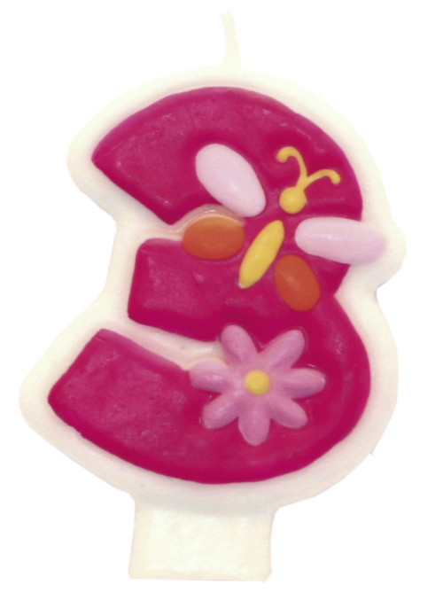 Nummerljus, Rosa 3