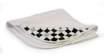 NG Baby, Harlequin, Badcape, Vit/svart