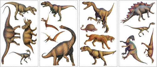 RoomMates, Väggdekal, Dinosaurier