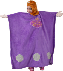 Disney Sofia the first, Filt med huva