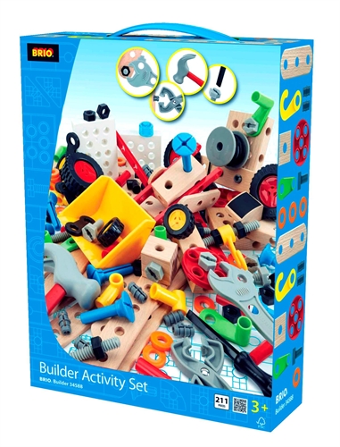 BRIO Builder System, Aktivitetsset, 210 Delar