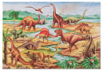 Melissa & Doug, Floor Puzzle, Dinosaurs, 48 Pieces