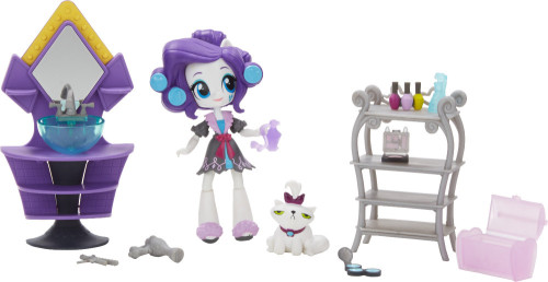 My Little Pony, Equestria Girls, Minis Story Pack, Rarity Slumber Party Beauty