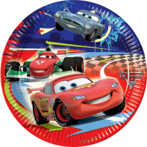 Disney Cars, Tallrik 23 cm, 8 st