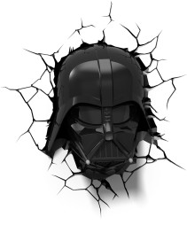 Star Wars, Vägglampa, 3D, Darth Vader