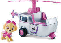 Paw Patrol, Basic Vehicle With Pup, Skyes High Flyin Copter