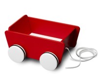 Dragleksak, vagn