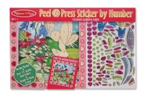 Melissa & Doug, Peel & Press Sticker by Number, Flower Garden Fairy