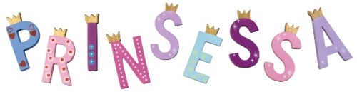 Prinsessbokstav, D