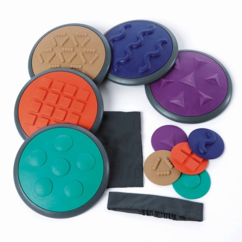 Gonge, Tactile Discs Set 2, Lekredskap