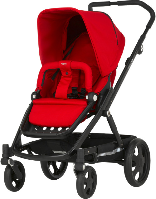 Britax Go, Sittvagn, 2016, Black/Flame Red