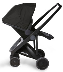 Greentom, Upp, Vändbar sittvagn, Svart