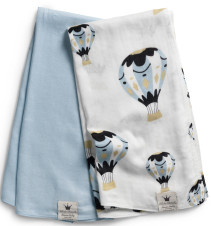 Elodie Details, Bamboo Muslin Blanket, Moon Balloon