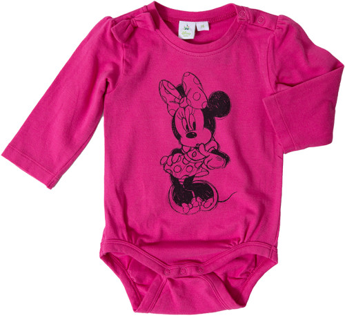 Disney Minnie Mouse, Body, Baby, Dark pink