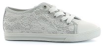 Flower Girl, Sneakers, Lace, Low, White