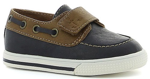 One Step, Seglarskor, Baby, Blue/Brown