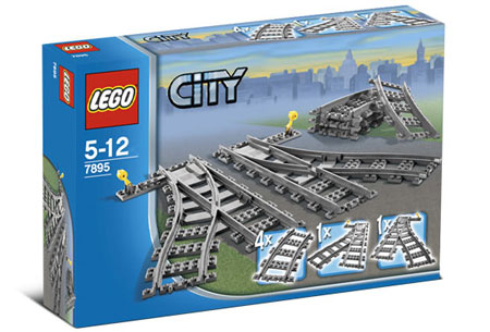 LEGO City Trains, Växlar