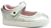One Step, Sandaler, Baby, Silver/Pink